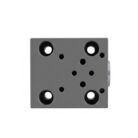CVCSDE - Cover with built in shuttle valve for fitting Directional spool valve 1