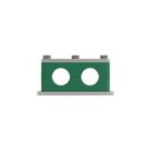 Alfomega Twin Pipe Clamp 1