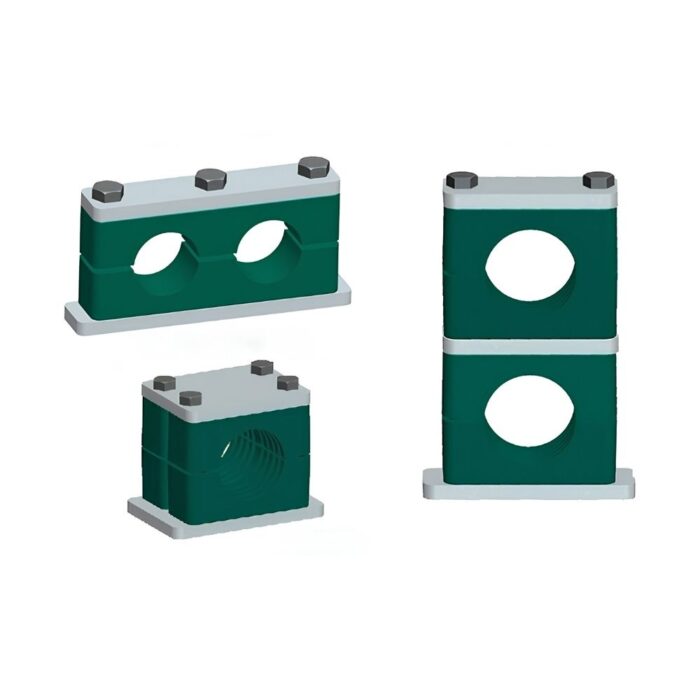 Alfomega Twin Pipe Clamp