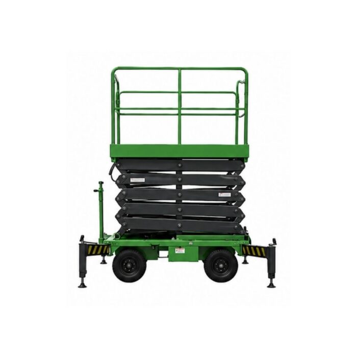Vankos Manual Pushing Mobile Scissor Lift 1